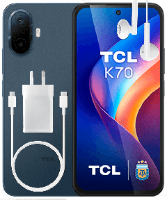 TCL K70 4G con funda