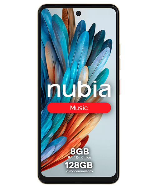 Nubia Music 4G 128GB usado