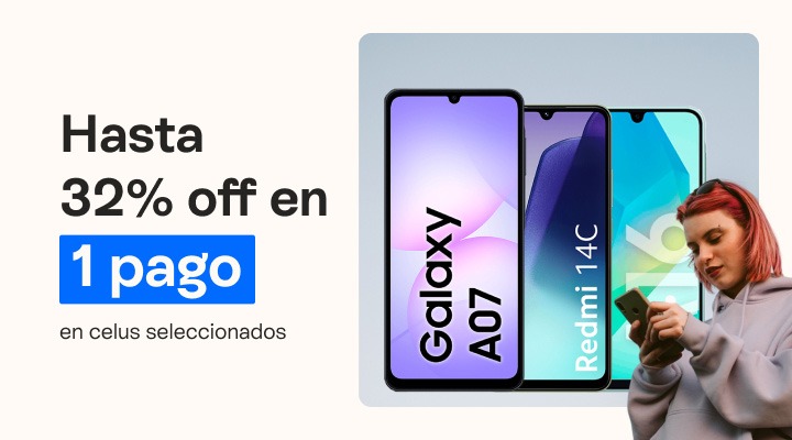 Ofertas que conectan, descuentos imperdibles en 1 pago.