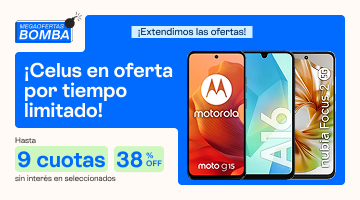 Celus en oferta por tiempo limitado en hasta 38% de descuento y hasta 9 cuotas sin interés.